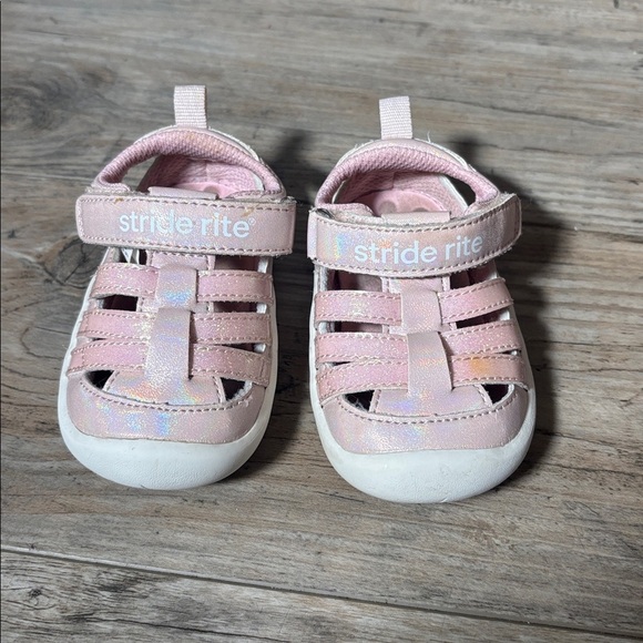Stride Rite Other - Stride Rite Blush Baby Walker Shoes Size 4